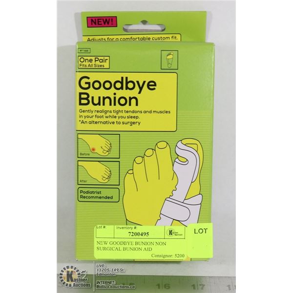 NEW GOODBYE BUNION NON SURGICAL BUNION REDUCTION