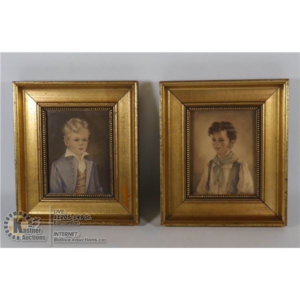 VINTAGE PORTRAITS C. & A.