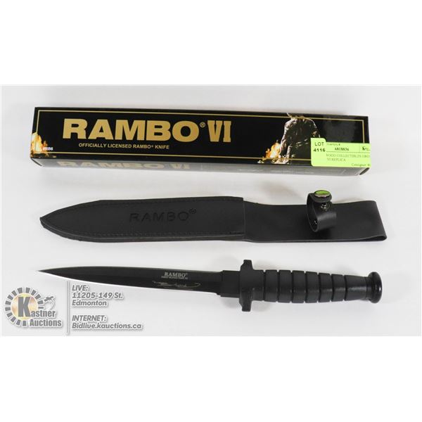 HOLLYWOOD COLLECTIBLES GROUP RAMBO VI REPLICA