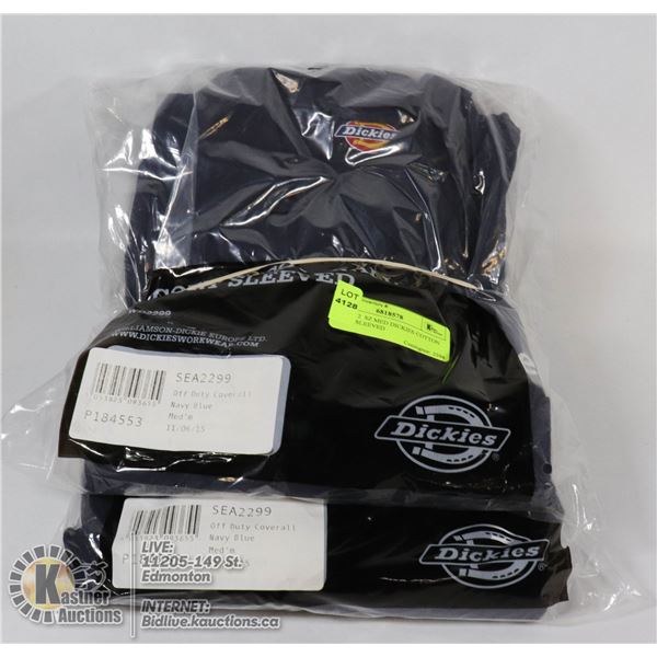 LOT OF 2  SZ MED DICKIES COTTON SHORT SLEEVED