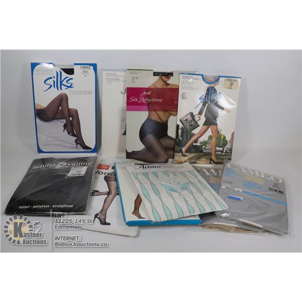 BOX OF LADYS PANTYHOSE