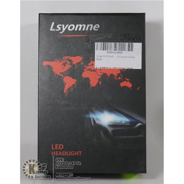 SET OF LSYOMNE LED HEADLIGHT BULBS, TYPE H1