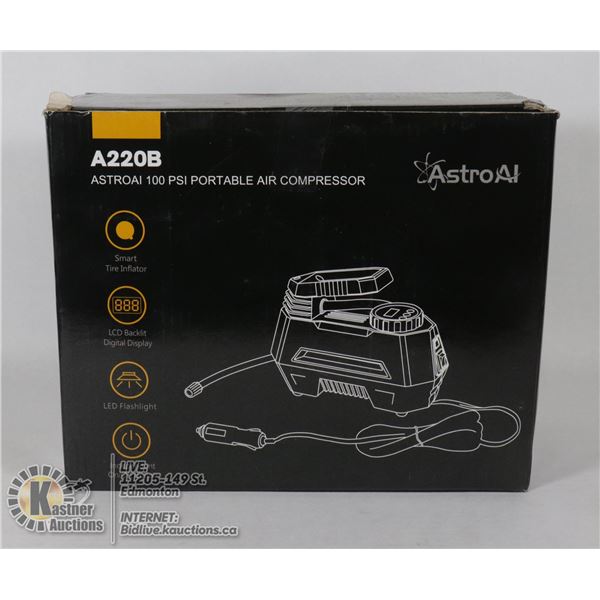 PORTABLE AIR COMPRESSOR 100PSI