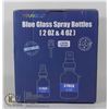 Image 1 : NEW 15 PC BLUE GLASS SPRAY BOTTLES