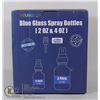 Image 1 : NEW 15 PC BLUE GLASS SPRAY BOTTLES