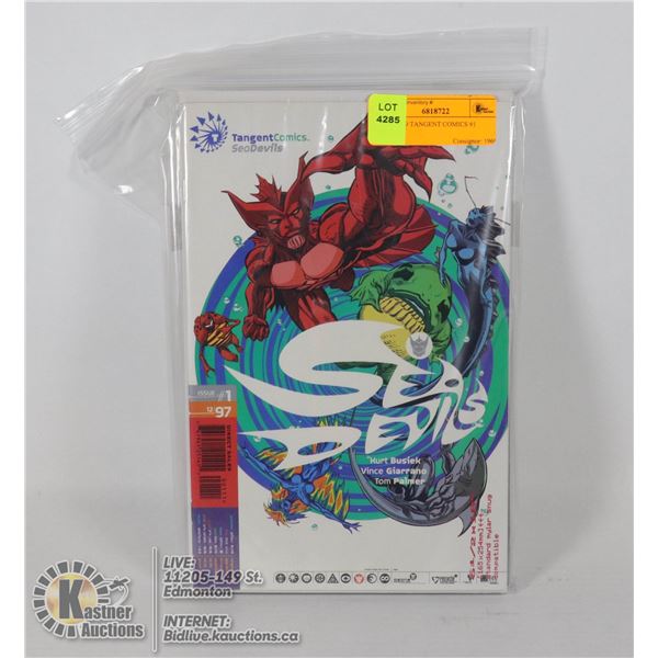 LOT OF 9 TANGENT COMICS #1 ISSUES