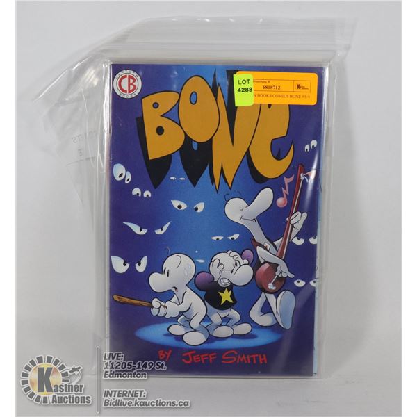 CARTOON BOOKS COMICS BONE #1-9