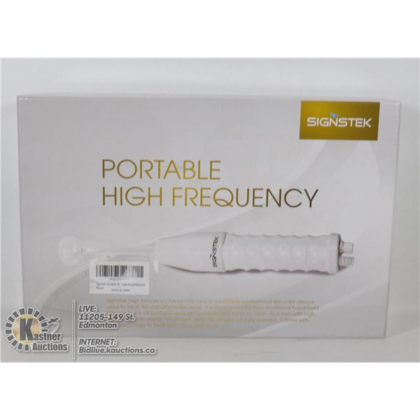 PORTABLE HIGH FREQUENCY FACIAL MACHINE