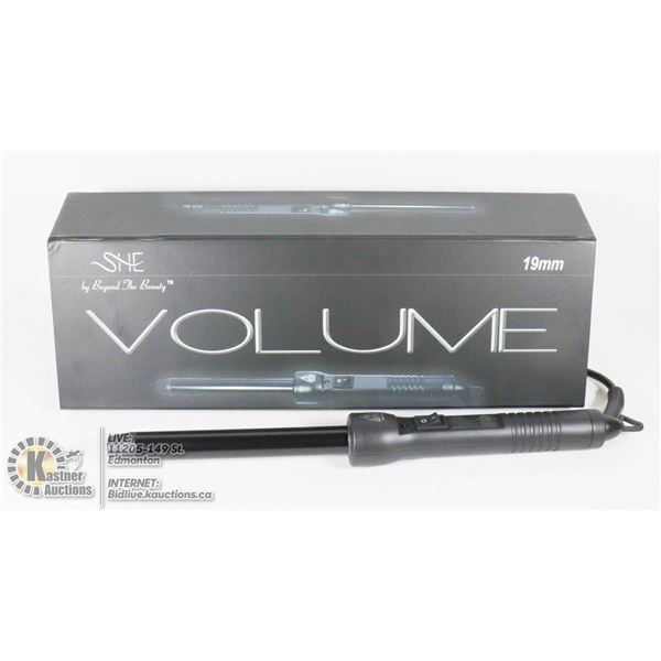 NEW SHE VOLUME 19MM CURLING WAND