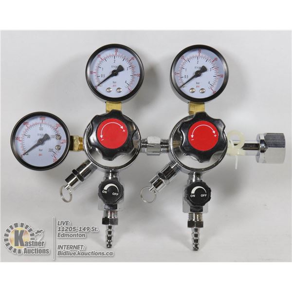 LOT OF 2 NEW AIR REGULATOR VALVES