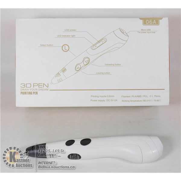 NEW 3D PRINTING PEN