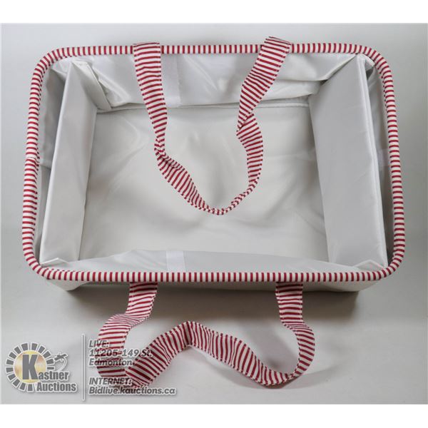 NEW COLLAPSIBLE CANVAS TOTE