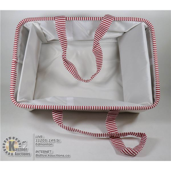 NEW COLLAPSIBLE CANVAS TOTE