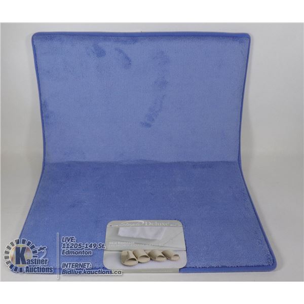 NEW SKID RESISTANT MEMORY FOAM BATHMAT