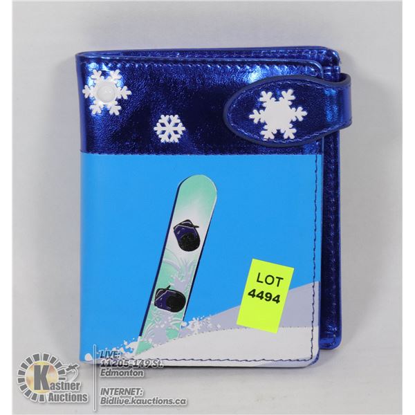 NEW SHAGWEAR SNOWBOARD WALLET - SMALL SIZE