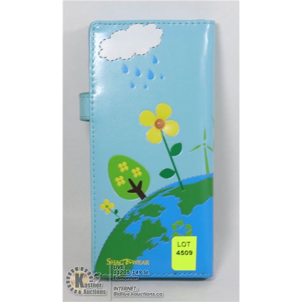 NEW SHAGWEAR EARTH & FLOWERS WALLET