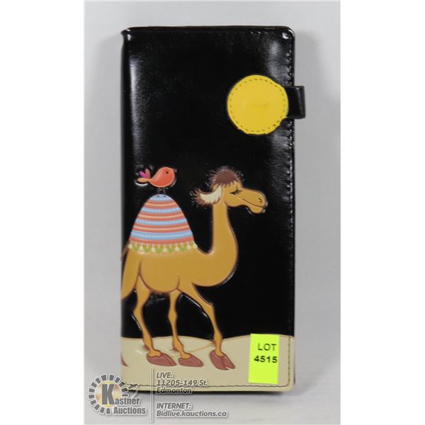 NEW SHAGWEAR CAMEL WALLET