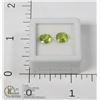 Image 1 : #60-GREEN PERIDOT GEMSTONES 3.10ct