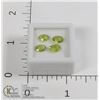 Image 1 : #37-GREEN PERIDOT GEMSTONES 3.20ct