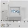 Image 1 : #6-BLUE TOPAZ GEMSTONES 4.40ct