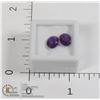 Image 1 : #23-PURPLE AMETHYST GEMSTONES 3.35ct