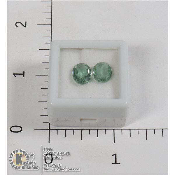 #43-GREEN AMETHYST GEMSTONES 3.05ct
