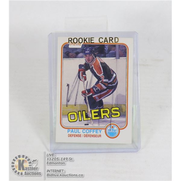 PAUL COFFEY EDMONTON OILERS ROOKIE RP 1992 OPC
