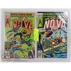 Image 1 : 2 VINTAGE MARVEL THE MAN CALLED NOVA COMICS