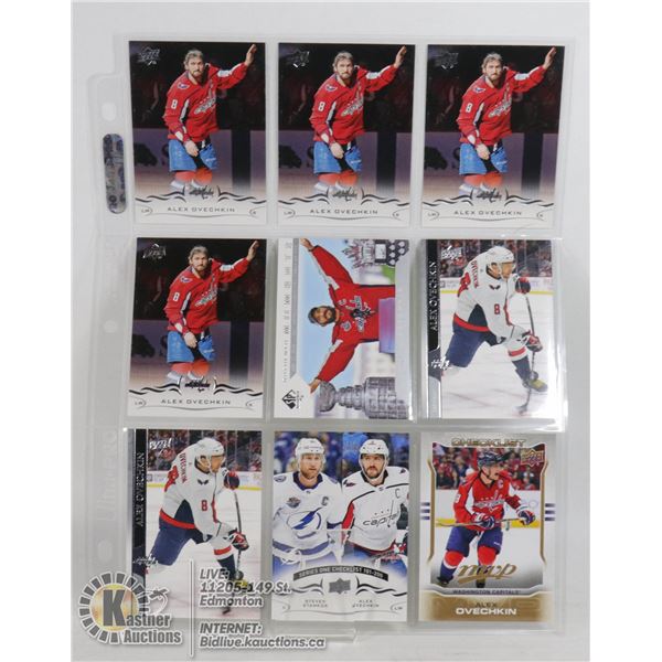 ALEXANDER OVECHKIN WASHINGTON CAPITALS 13 CARD