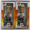 Image 1 : LOT OF 2 TEAM CANADA BOBBLE HEADS, KARIA &