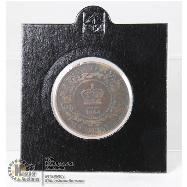 1864 NEW BRUNSWICK LARGE CENT