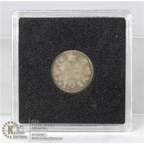 1904 LOW MINTAGE EDWARD VI 10 CENT