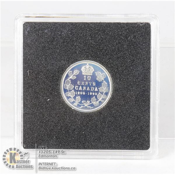 1998 PROOF CANADA SILVER 10 CENT