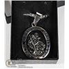 Image 1 : SAINT CHRISTOPHER PENDANT WITH 24" CHAIN