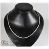 Image 1 : 925 STERLING SILVER 30 INCH ROPE CHAIN