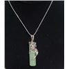 Image 1 : JADE HEALING STONE WITH GECKO SHEATH NECKLACE