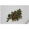 Image 1 : FLOWER BOUQUET RHINESTON BROOCH
