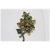 Image 2 : FLOWER BOUQUET RHINESTON BROOCH