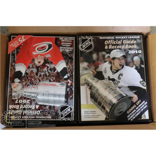 LARGE BOX OF HOCKEY MAGAZINES
