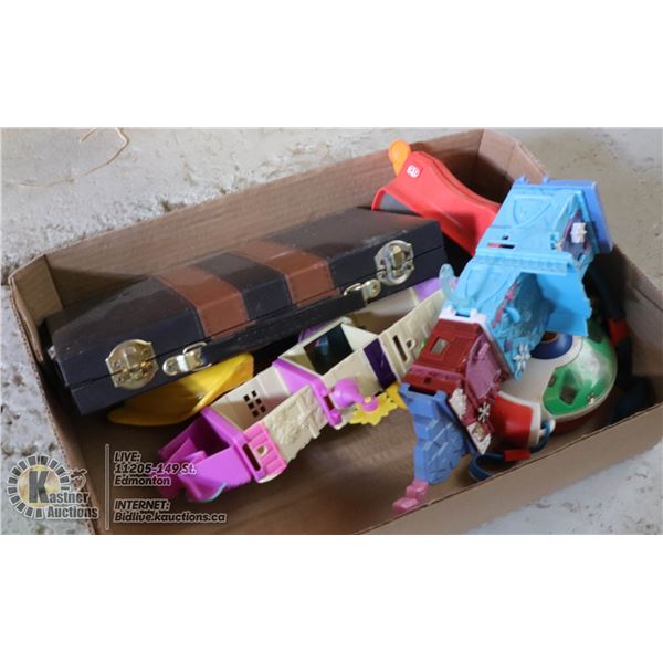 BOX OF GAMES AND MORE