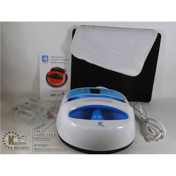 HIGH FREQUENCY SUSPENSION HEAT PRESS TRANSFER