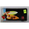 Image 1 : SHAGWEAR WALLET SURFBOARD FLOWER DESIGN