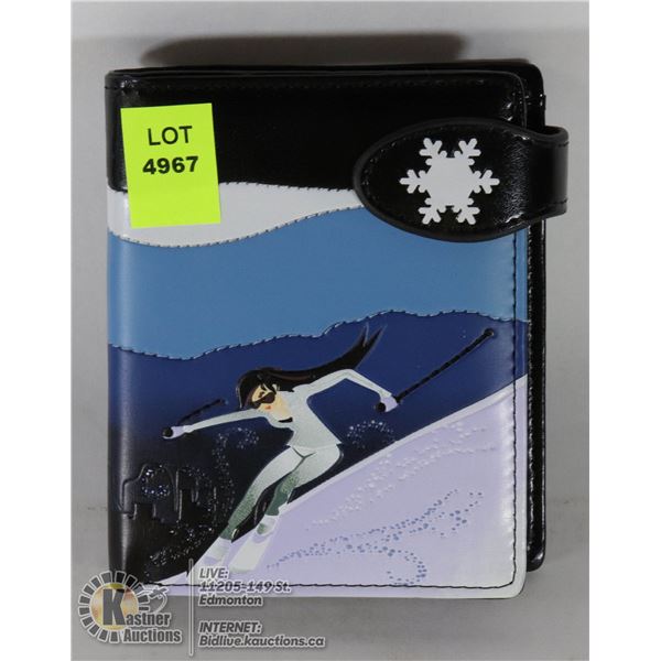 SHAGWEAR GIRL SKIING DESIGN