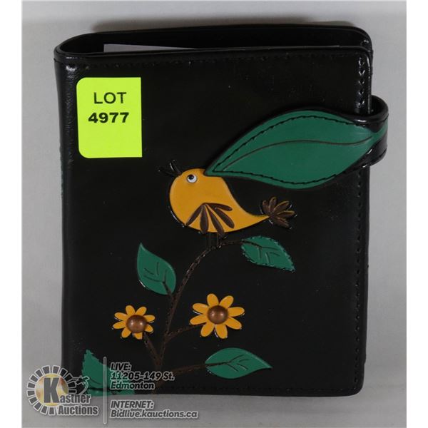 SHAGWEAR BIRD AND FLOWER DESIGN