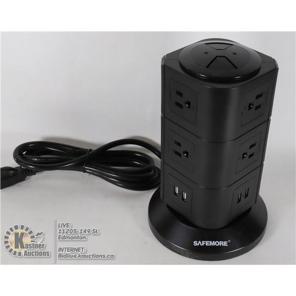 DESKTOP POWER CENTER WITH SWITCHES