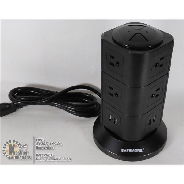 DESKTOP POWER CENTER WITH SWITCHES