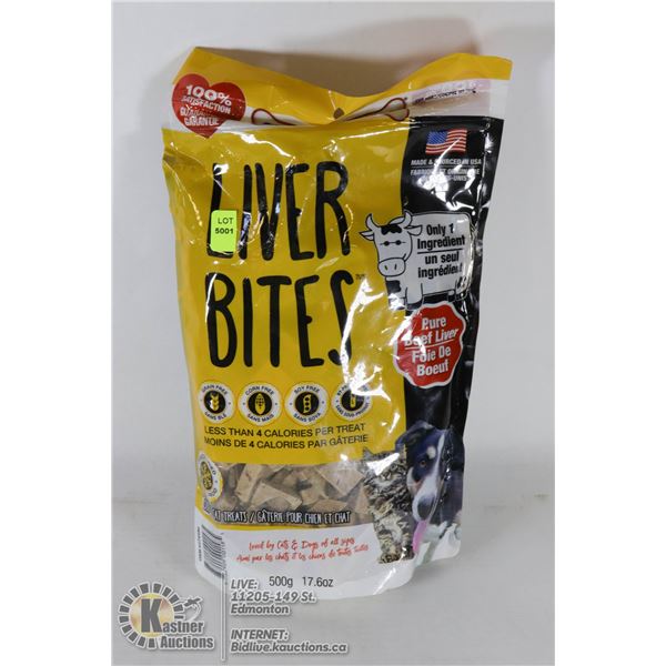 LIVER BITES DOG TREATS