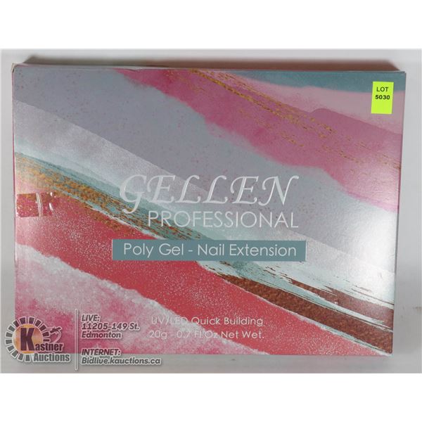 GELLEN PROFESSIONAL POLY-NAIL EXTENSION KIT