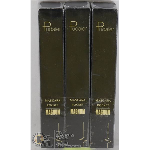 LOT OF 2 PUDAIER MASCARA ROCKET MAGNUM