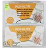 Image 1 : LOT OF 2 SALON NAIL TIPS - 500 TIPS